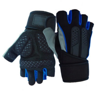 Unisex Tactical Weight Lifting Gym Gloves with wrist support and padded palms for enhanced grip and protection during gym workouts and fitness training.